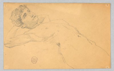 رسم أنثى عارية بواسطة فرانسيس أوغستوس لاثروب