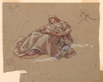 دراسة لـ "Charity،" St. Bartholomew's Church، New York، NY بواسطة فرانسيس أوغستوس لاثروب