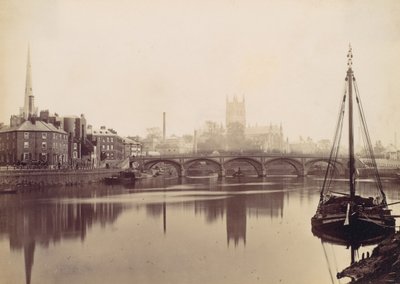 ورسستر. من Severn ، 1870. بواسطة فرانسيس بيدفورد