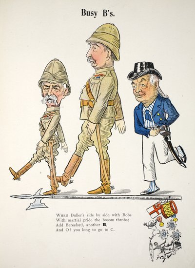 Busy B&39;s ، رسم توضيحي من الأبجدية Struwwelpeter ، الآية التي كتبها Harold Begbie (1871–1929) بواسطة فرانسيس كاروثرز جولد