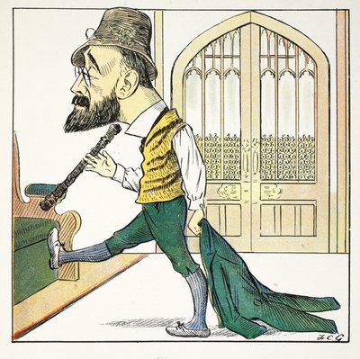 سترونج تي ، رسم توضيحي من الأبجدية Struwwelpeter ، الآية بقلم هارولد بيجبي (1871–1929) بواسطة فرانسيس كاروثرز جولد