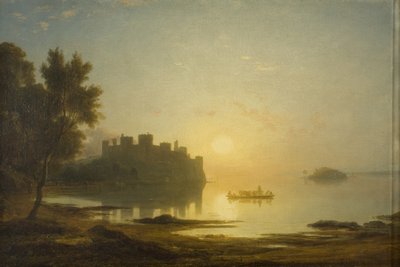 Conway Castle, c.1825 (oil on canvas) بواسطة فرانسيس دانبي