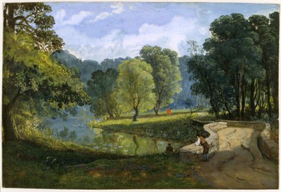 The Frome at Stapleton ، حوالي عام 1823 (ألوان مائية ولون جسم على ورق) بواسطة فرانسيس دانبي