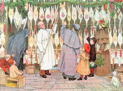 The Poulterer ، 1899. من كتاب المتاجر ، 1899 بواسطة فرانسيس دونكين بيدفورد