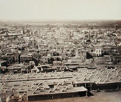 القاهرة ، من القلعة ، c.1856-58 (طبعة زخرفية) (انظر أيضًا 170812) بواسطة فرانسيس فريث