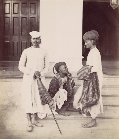 مروارى وسطاء ، 1870. بواسطة فرانسيس فريث