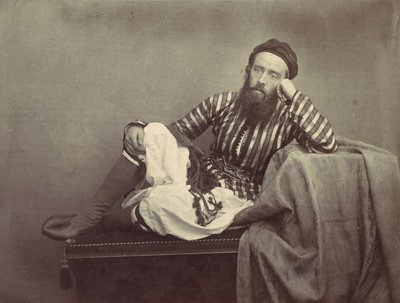 بورتريه ، زي صيفي تركي ، 1857. بواسطة فرانسيس فريث