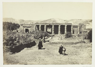 معبد جورنه ، طيبة بواسطة Francis Frith