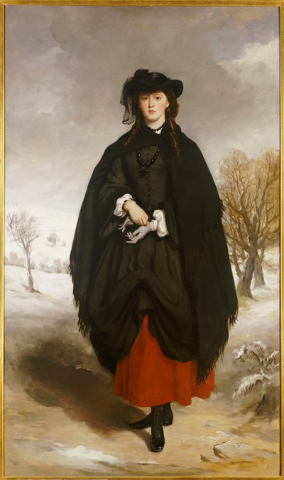 صورة ابنة الفنانة ديزي غرانت بواسطة فرانسيس جرانت