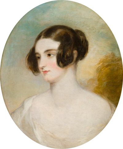 بورتريه هون. Henrietta Maria Forester ، Lady Albert Conyngham (1809-1833) ، c.1829-33 (زيت على قماش) بواسطة فرانسيس جرانت