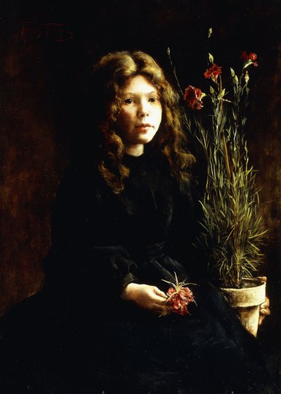 قرنفل الربيع (زيت على قماش) بواسطة فرانسيس هانت ثروب