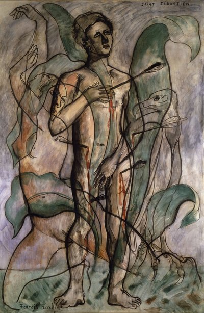 القديس سيباستيان بواسطة فرانسيس بيكابيا