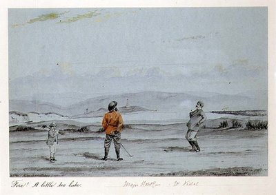 الصدارة! متأخر جدًا ، حوالي عام 1870 (ألوان مائية على ورق) بواسطة فرانسيس باول هوبكنز
