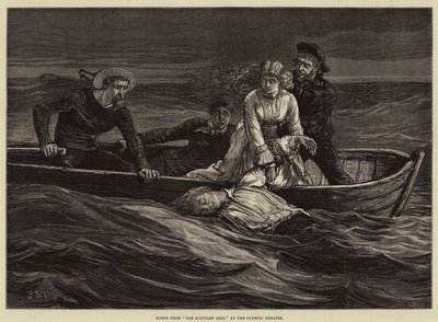 مشهد من السفينة المبعثرة في المسرح الأولمبي بواسطة Francis S. Walker