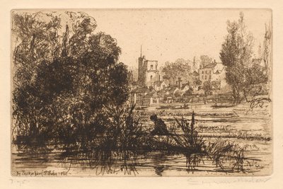 محفظة هامرتونز الثالثة: كنيسة تويكنهام ، 1865-1872 ، نشرت عام 1872. بواسطة فرانسيس سيمور هادن