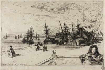 Yacht Tavern ، Erith ، 1865 بواسطة فرانسيس سيمور هادن