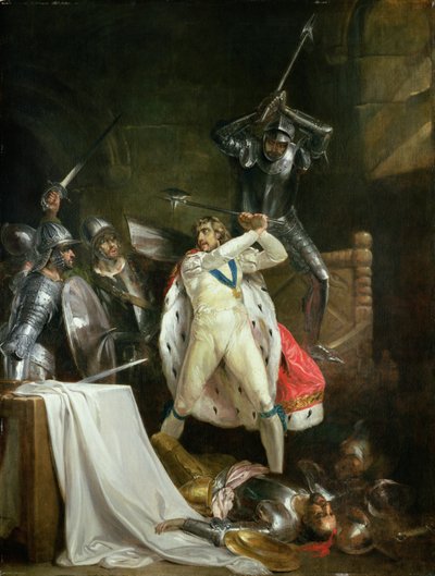 وفاة الملك ريتشارد الثاني ، 1792-93) بواسطة فرانسيس ويتلي