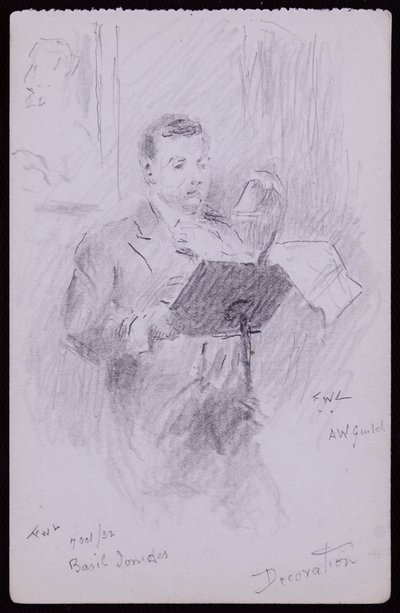 صورة باسل ايونيدس بواسطة فرانسيس ويلفريد لوسون