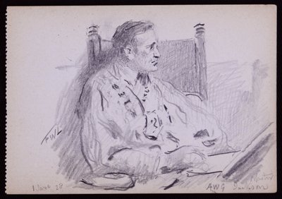 Portrait of Ernest Jackson بواسطة فرانسيس ويلفريد لوسون