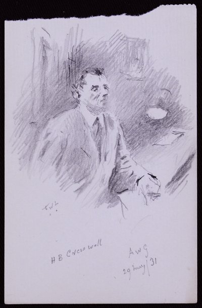 صورة HB Cresswell بواسطة فرانسيس ويلفريد لوسون
