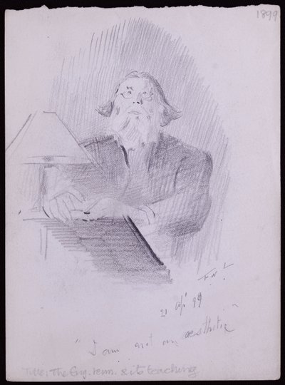 Portrait of North ? بواسطة فرانسيس ويلفريد لوسون