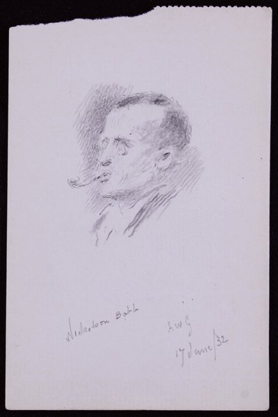 صورة ل S Nicholson Babb بواسطة فرانسيس ويلفريد لوسون