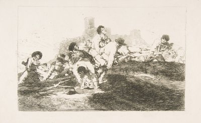 اللوحة 24 من كوارث الحرب Los Desastres de la Guerra: لا يزال من الممكن أن تكون من ... ، 1810. بواسطة فرانسيسكو دي جويا