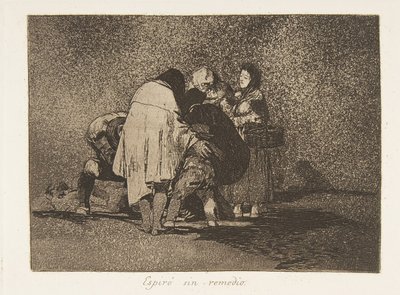 اللوحة 53 من كوارث الحرب Los Desastres de la Guerra: Th ...، 1811-12 نشرت عام 1863. بواسطة فرانسيسكو دي جويا