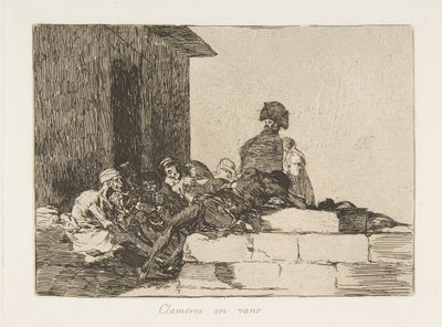 اللوحة 54 من كوارث الحرب كوارث الحرب: Ap ...، 1811-12 نشرت عام 1863. بواسطة فرانسيسكو دي جويا