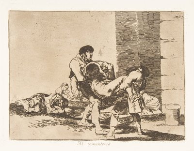 اللوحة 56 من 'كوارث الحرب' Los Desastres de la Guerra: 'To ... ، 1811-12 تم نشرها عام 1863. بواسطة فرانسيسكو دي جويا