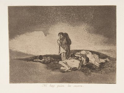 اللوحة 60 من كوارث الحرب Los Desastres de la Guerra: Th ...، 1811-12 نشرت عام 1863. بواسطة فرانسيسكو دي جويا