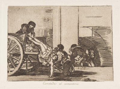 اللوحة 64 من 'كوارث الحرب' Los Desastres de la Guerra: 'Ca ... ، 1811-12 تم نشرها عام 1863. بواسطة فرانسيسكو دي جويا