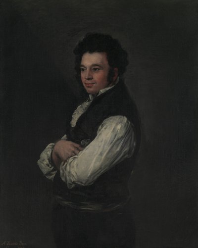 Tiburcio Pérez y Cuervo 178586-1841 ، المهندس المعماري ، 1820. بواسطة فرانسيسكو دي جويا