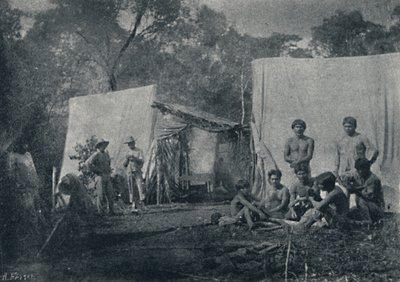 زار الغوارانيون معسكرًا ، 1895 بواسطة فرانسيسكو هينزلر