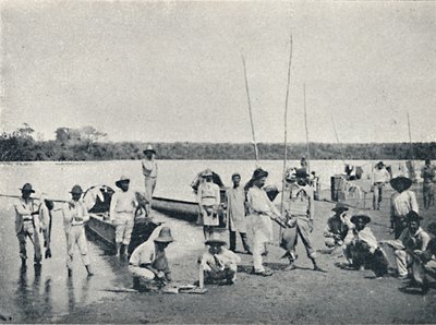 صيد السمك في ريو غراندي ، 1895 بواسطة فرانسيسكو هينزلر