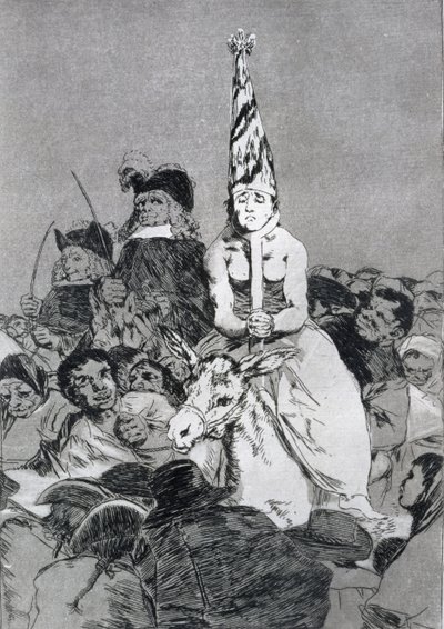 193-0082124 لا يمكن فعل أي شيء حيال ذلك، اللوحة رقم 24 في حانة "Los caprichos". 1799 (النقش) بواسطة فرانسيسكو خوسيه دي جويا إي لوسينتس