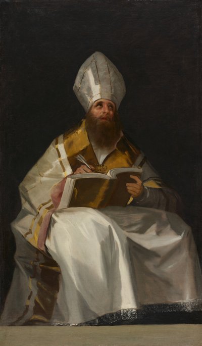 القديس أمبروز ، ج 1797-1799 بواسطة فرانسيسكو دي جويا