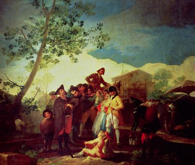 The Blind Guitar Player، c.1778 (زيت على قماش) بواسطة فرانسيسكو خوسيه دي جويا إي لوسينتس