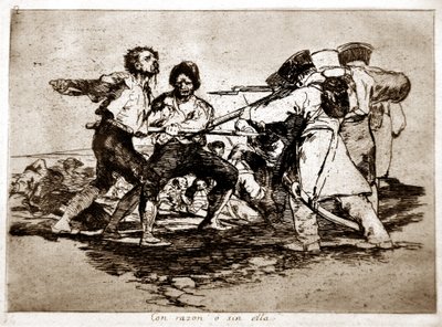 كوارث الحرب: كون رازون أو سين إيلا (صواب أم خطأ) بواسطة فرانسيسكو خوسيه دي جويا إي لوسينتس