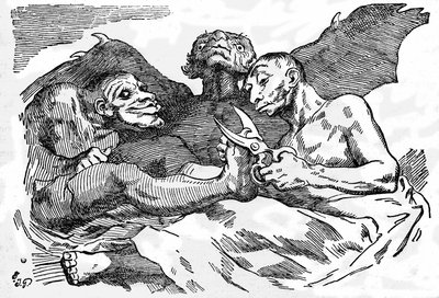 يصنعون مرحاضهم، حوالي عام 1820 (نقش) بواسطة فرانسيسكو خوسيه دي جويا إي لوسينتس