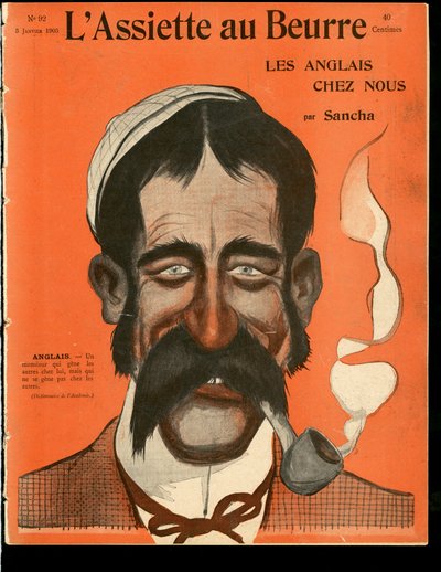 Cover of “” The Butter Plate””, number 92, Satirical in Colours بواسطة فرانسيسكو سانشا إي لينغو
