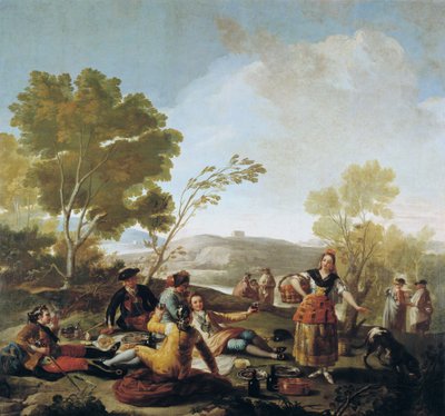 نزهة ، 1776 بواسطة فرانسيسكو دي جويا
