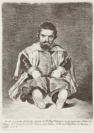 قزم (Un Enano). 1778 بواسطة فرانسيسكو دي جويا