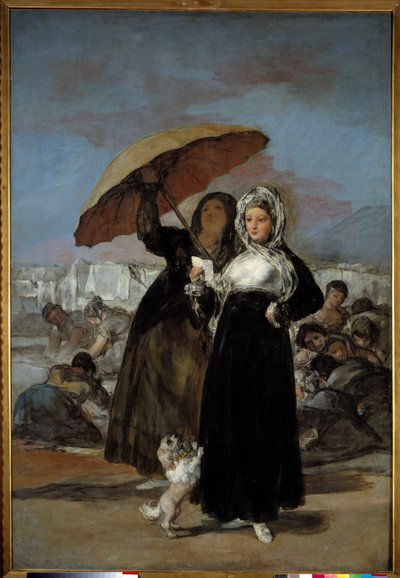 الرسالة أو الشباب الرسم بواسطة فرانسيسكو دي جويا (1746-1828) 1814 صن. 1.81x1.25 م ليل ، متحف الفنون الجميلة بواسطة فرانسيسكو دي جويا