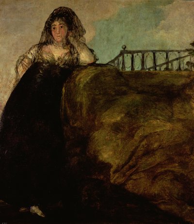 ليوكاديا زوريلا ، مدبرة المنزل للفنان ، c.1821 بواسطة فرانسيسكو دي جويا