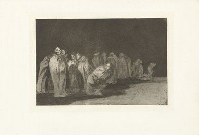 رجال في جيوب لوس انساكادوس لوس ديسبارتس (الحماقات) (عنوان المسلسل) لوس الأمثال (الأمثال) (عنوان المسلسل) بواسطة فرانسيسكو دي جويا