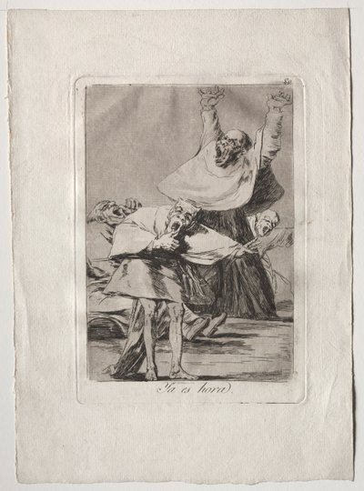 أوشنتا كابريتشوس: حان الوقت ، 1793-1798. بواسطة فرانسيسكو دي جويا