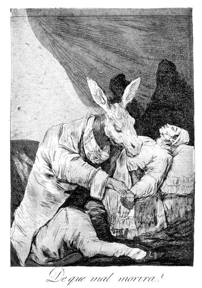 ما توفي ، 1799 بواسطة فرانسيسكو دي جويا