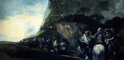 Pilgrimage to the Fountain of San Isidro بواسطة فرانسيسكو دي جويا
