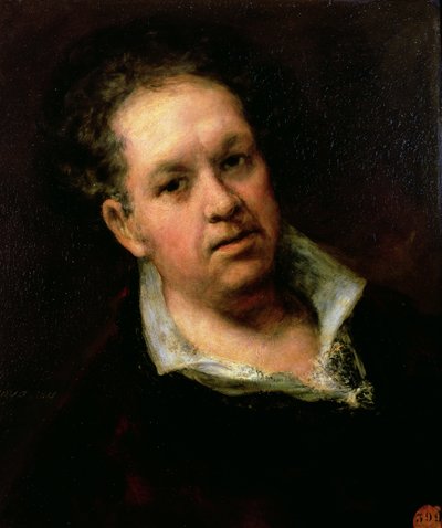 بورتريه ذاتي 1815 بواسطة Francisco de Goya